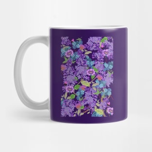 purple lilac flower Mug